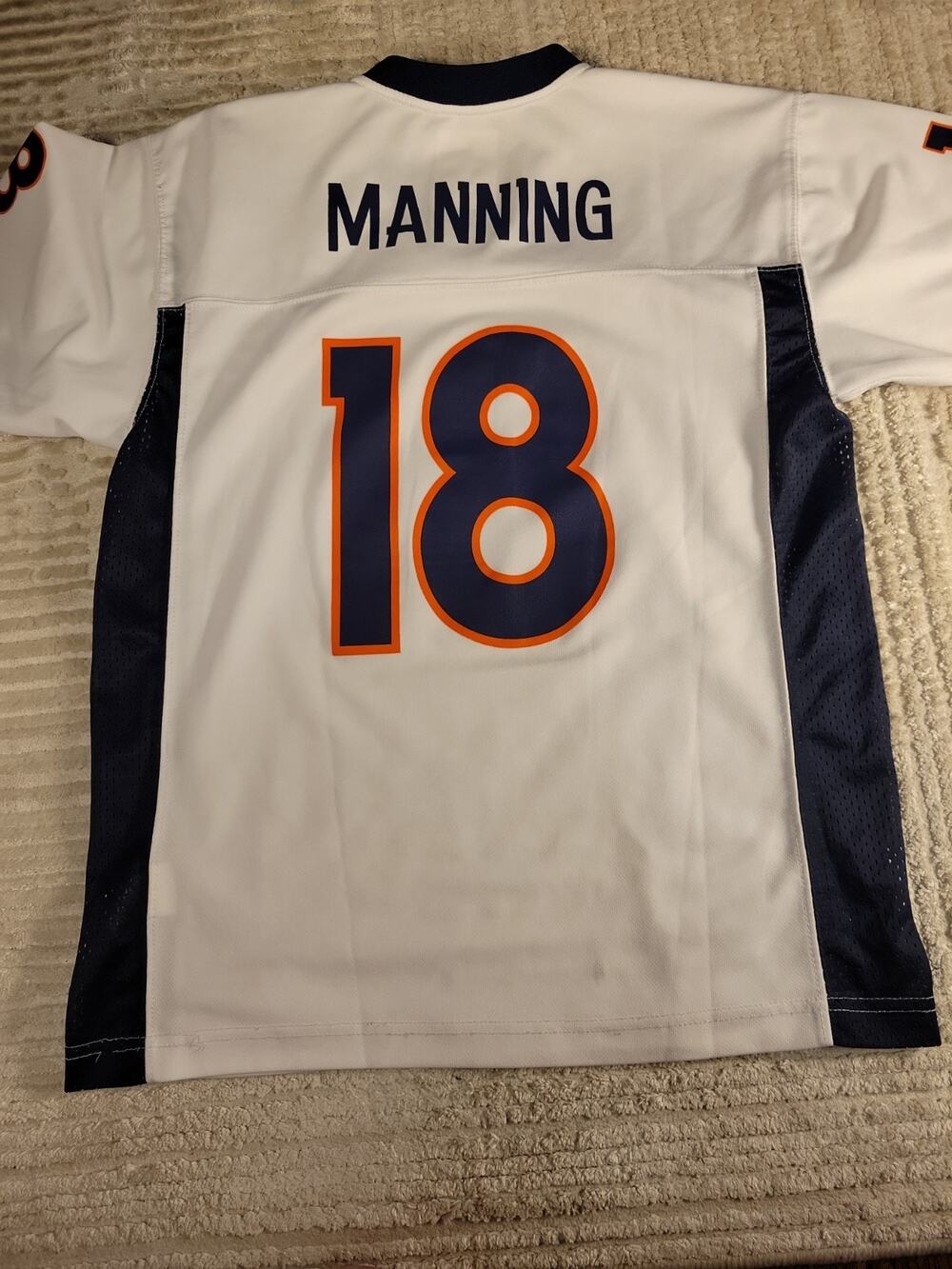 Peyton Manning Denver Broncos Football Jersey Youth Large 14-16 Boys Kids